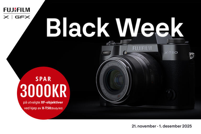 Fujifilm Black Week-tilbud